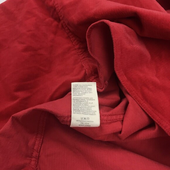 Woolrich Womens Pendulum Corduroy Shirt Button Up Snaps Medium Red Long Sleeve - Picture 9 of 12